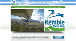 Desktop Screenshot of kembleflyingclub.com